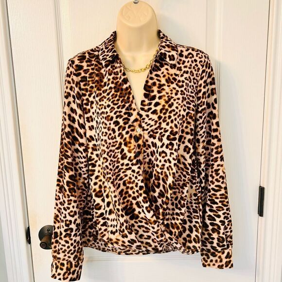 All in Favor Nordstrom Animal Print Top! - Picture 1 of 4